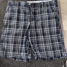 Pantalones Cortos Canyon River Blues Calce Carga Para Hombre 38 Azul A Cuadros