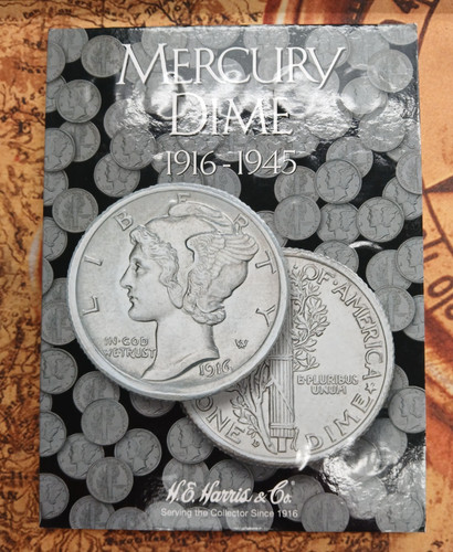 Mercury Dime 1916-1945  41-Silver Dimes    TP-0889