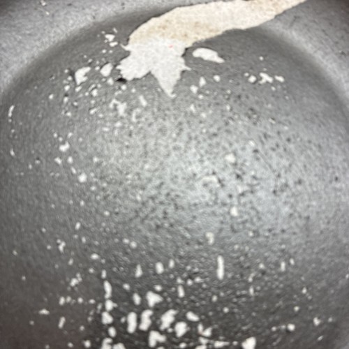 VTG LE CREUSET #23 9" Red Enameled Double Spout Cast Iron Skillet L7 READ - Picture 8 of 9