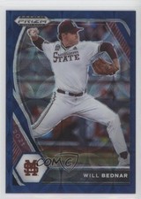 2021 Panini Prizm Draft Picks Navy Blue Kaleidoscope 11/15 Will Bednar nd3