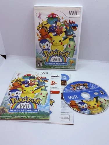PokéPark Wii: Pikachu's Adventure Nintendo Wii Complete CIB Tested