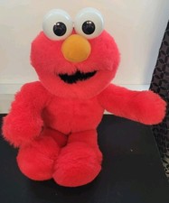 Tyco 1995 Sesame Street 16 Elmo Singing ABC Alphabet Song Plush Toy Works