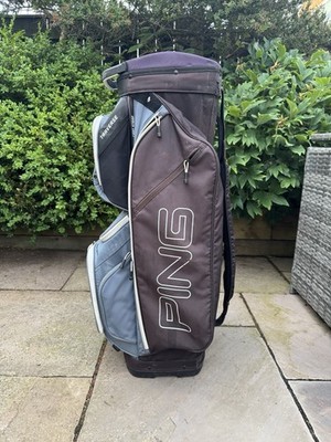 Ping Traverse 14-fach Cart Bag Regenhaube Schultergurt Tragegriff Regenschirm