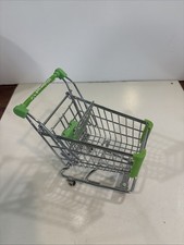 Mini Shopping Cart Miniature Supermarket Handcart Shopping Utility Cart Storage