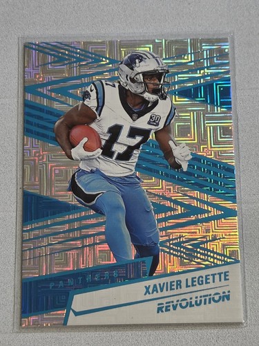2025 Panini Revolution Football Teal Levels Xavier Legette #70