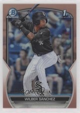 2023 Bowman Chrome Prospects Rose Gold Refractor 1/10 Wilber Sanchez #BCP-6 06gy
