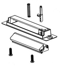 NORCOLD 640160 OEM REFRIGERATOR DOOR HANDLE KIT *S8