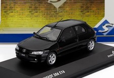 Solido 1/43 Peugeot 306 S16 1994 (Black) Finished Model S4311405_