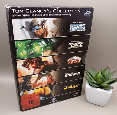Tom Clancy´s Collection - Retro PC Spiele Box / Splinter Cell / Rainbow Six  