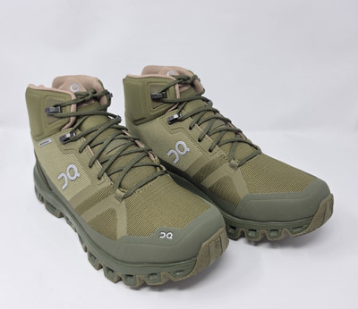 On Cloudrock Waterproof Olive/Reed Size Women's 7.5 NWB