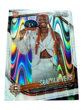 2025 Panini Prizm WNBA Saniya Rivers White Seismic  RC #150 Connecticut Sun