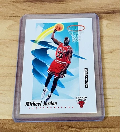 Michael Jordan 1991 SkyBox #39 Vintage Rare Basketball Card MJ Jordan NM