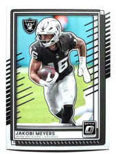 JAKOBI MEYERS Las Vegas Raiders 2025 Panini Donruss Optic Football Card #77