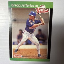 1989 Donruss The Rookies - Gregg Jefferies #2