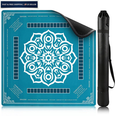 Mahjong Mat 31.5''x31.5'' - 31.5'' X (80 X 80Cm) With 2Mm Thickness, Green