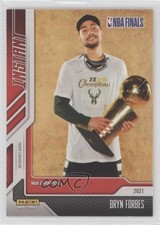 2020-21 Panini Instant Milwaukee Bucks NBA Championship Bryn Forbes #8 0j7y