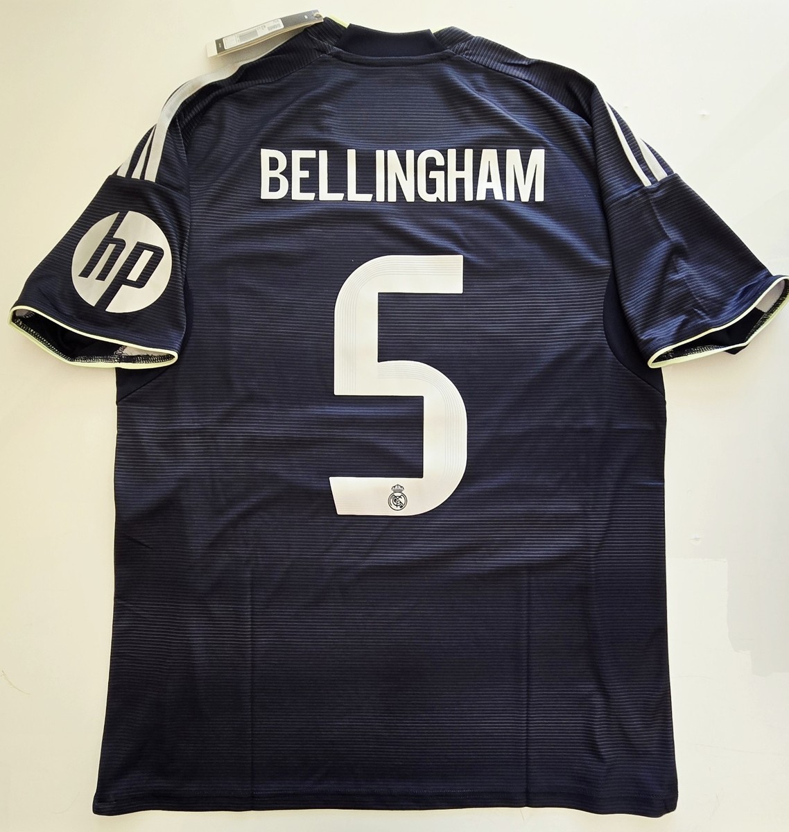 2025/26 Adidas Real Madrid #5 BELLINGHAM Away Soccer Jersey JJ4182