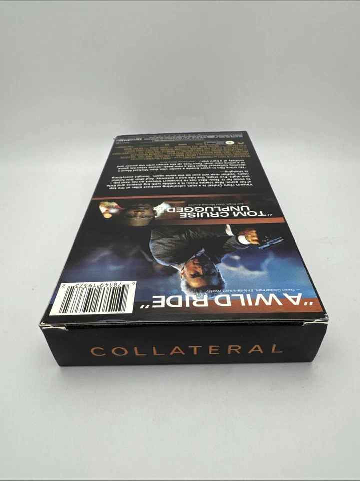 Collateral VHS 2004 Tom Cruise Jamie Foxx Widescreen RARE OOP HTF FS - Image 3 of 4