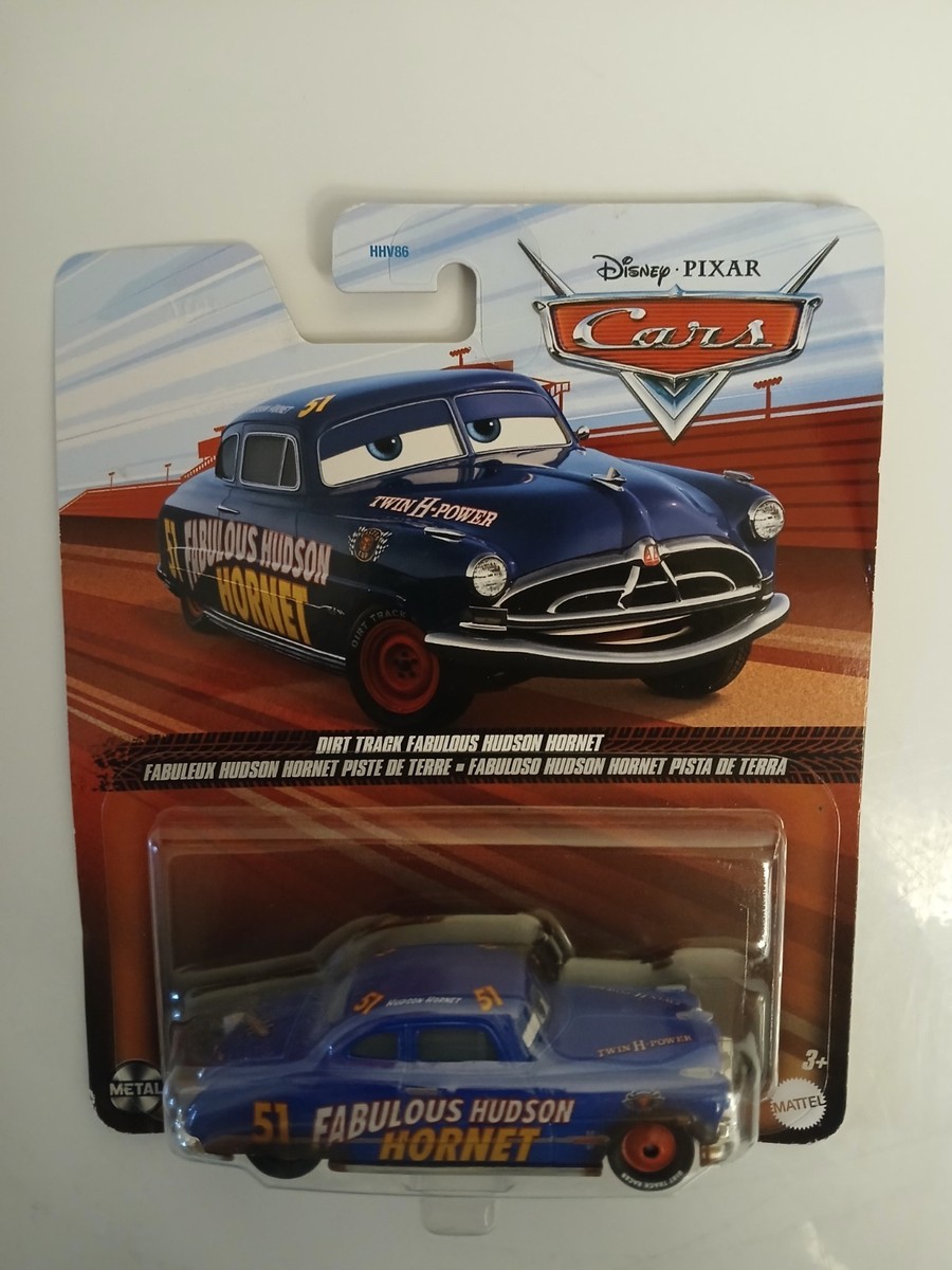 Mattel Disney Pixar Cars 3 Dirt Track Fabulous Hudson Hornet for