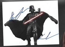 8 x10 hand signed  photo Hayden Christensen, George Lucas 