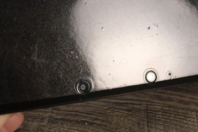 Nintendo 3DS Black Handheld Console CTR-001 3D Audio Headphone jack Good Shape