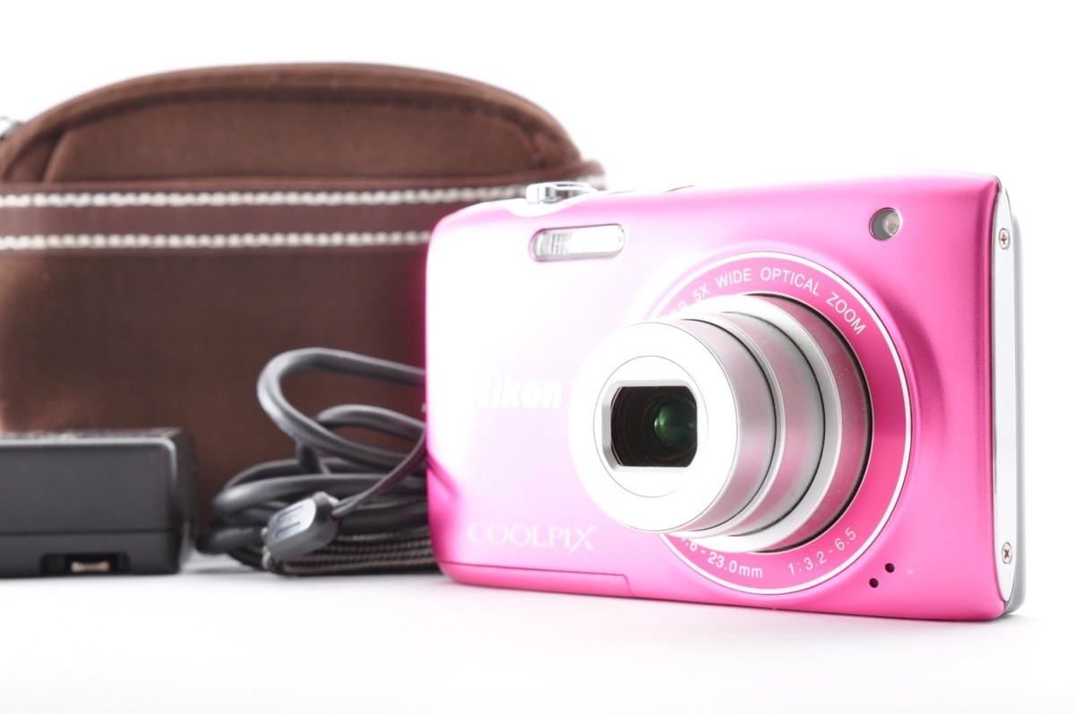 Nikon Coolpix S3100 Pink Excellent+5 Compact Digital Camera