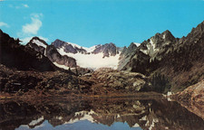 Queets Basin & Mount Olympus - Washington WA - Postcard