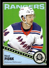 2019-20 O-Pee-Chee Retro Black Border Neal Pionk 031/100 New York Rangers #67