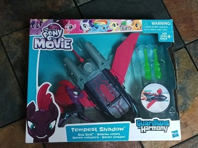 New My Little Pony The Movie Tempest Shadow Sky Skiff Guardians of Harmony NIB !