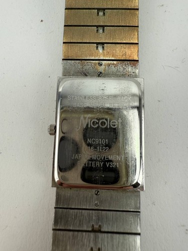 Nicolet Womens Baby Blue Dial Watch NC9101 - Picture 2 of 4