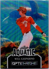 2025 Leaf Will Gasparino Optichrome Baseball Base 1/1