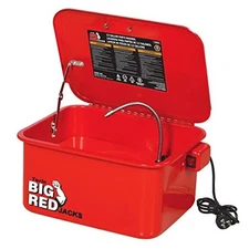  T10035 Torin Portable Steel Cabinet Parts Washer with 110V 3.5 Galloon