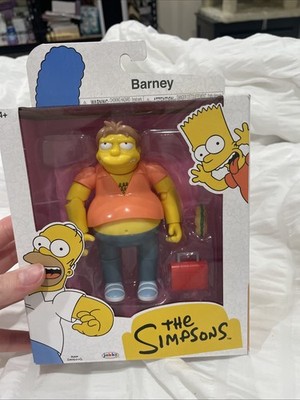 Barney Gumble - The Simpsons 5'' Articulated Figure Wave 4 by Jakks Pacific open