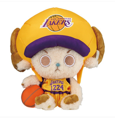 ONE PIECE x NBA Tony Tony Chopper Plush Mascot Stuffed Toy Base