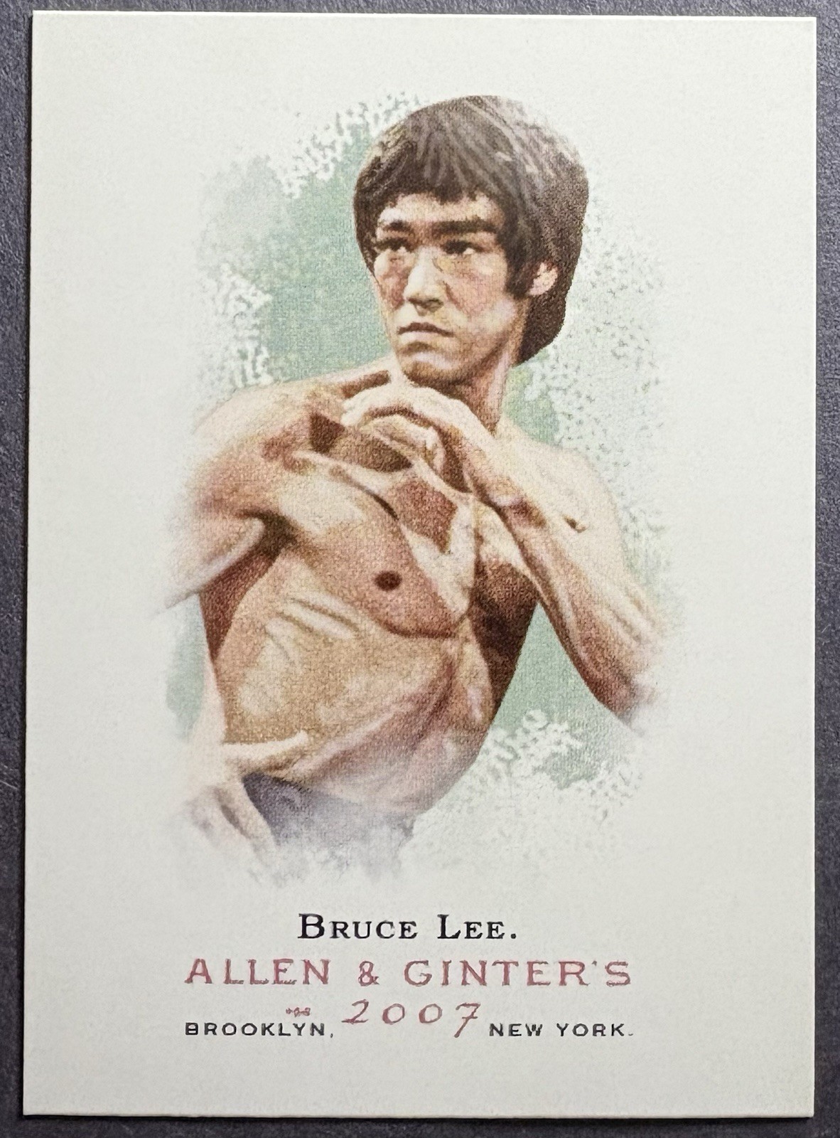 2007 Topps Allen & Ginter #72 Bruce Lee Martial Arts Master