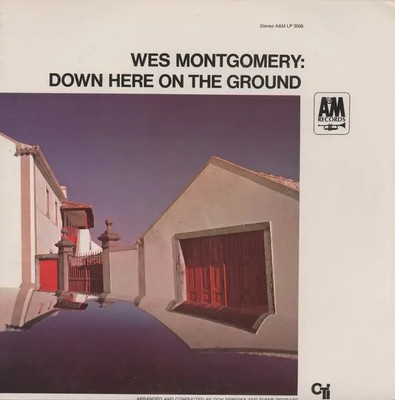 Wes Montgomery Down Here On The Ground NEAR MINT A&M Records Vinyl LP