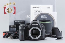 "Count 4" PENTAX K-30 Black 16.3 MP DSLR Camera 18-135 Lens w/ Box Excellent