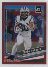 2023 Panini Donruss Optic Red Prizm 67/99 Chuba Hubbard #27