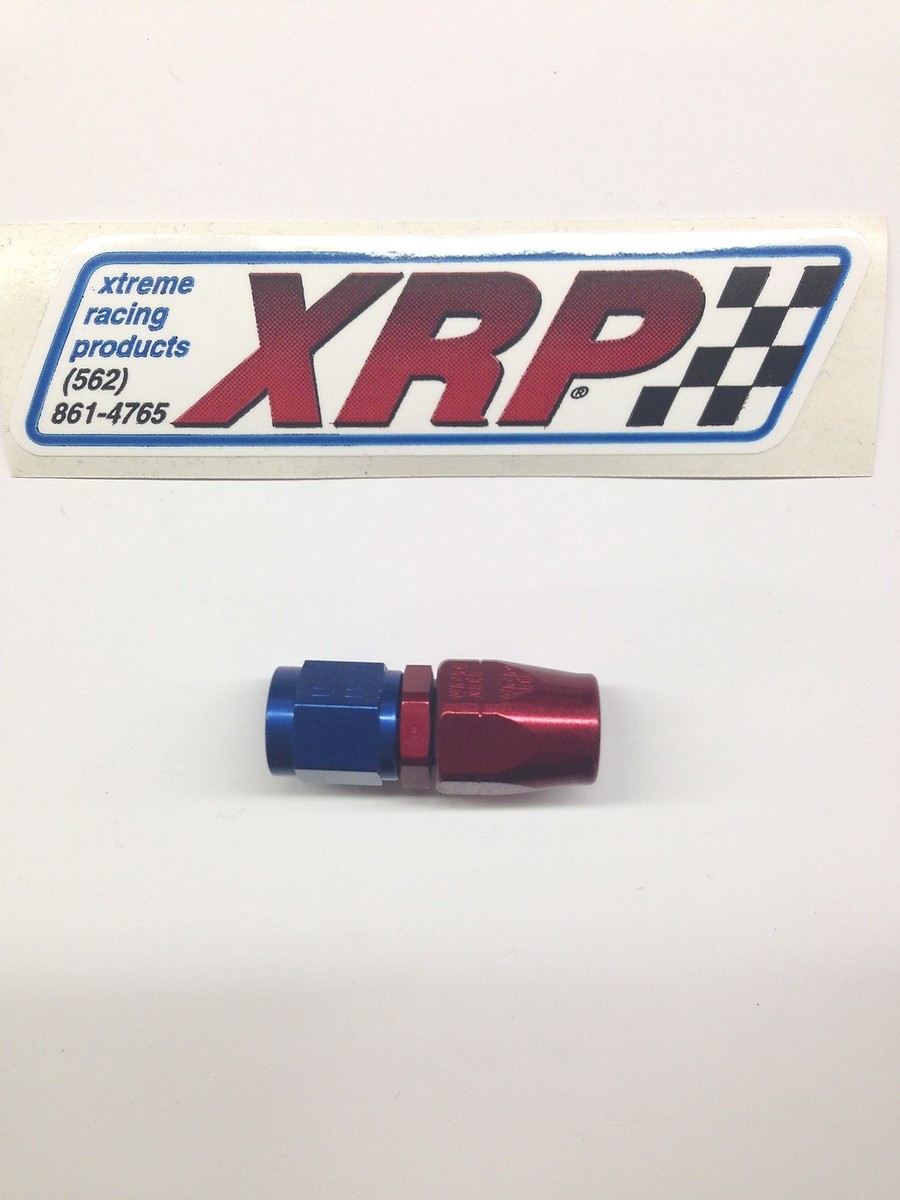 XRP 100004 Performance Race Fitting -4/4AN Straight Fuel/Water/Oil line  fitting