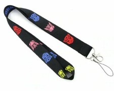 Transformers Autobots And Decepticons ID Holder Lanyard Keychain