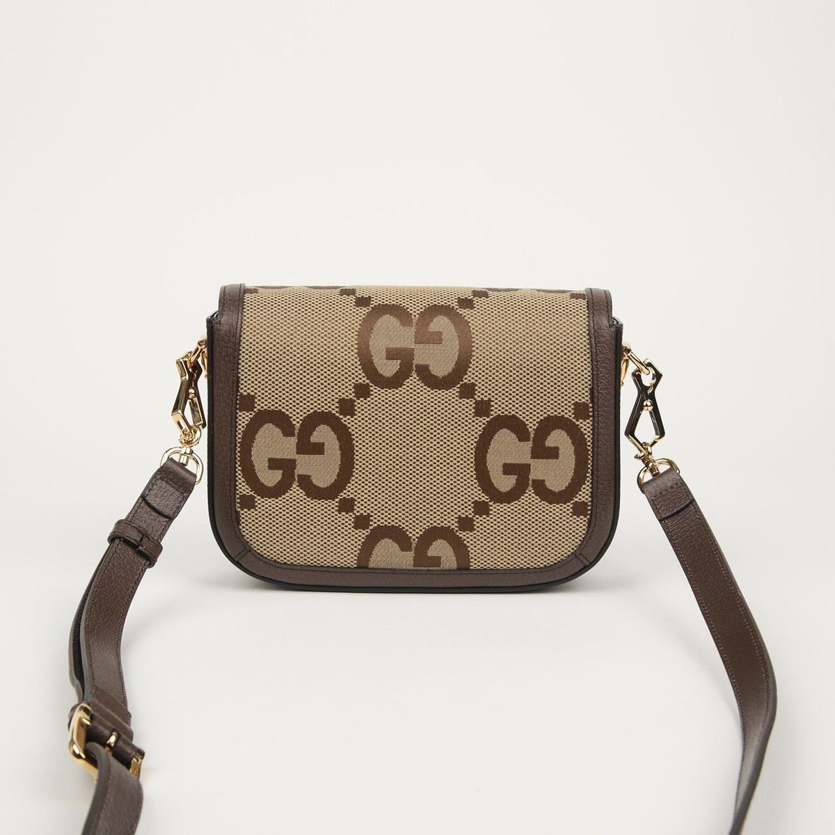 Gucci Jumbo GG Horsebit 1955 Mini Shoulder and Crossbody Bag