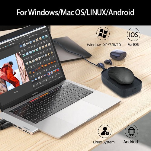 Mouse Jiggler Mausbeweger USB Mechanischer Mausschüttler Mausbewegungssimulator - Afbeelding 4 van 11