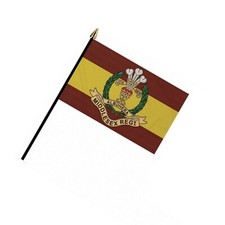 Middlesex Regiment Military 6" x 4" Hand waving Flag