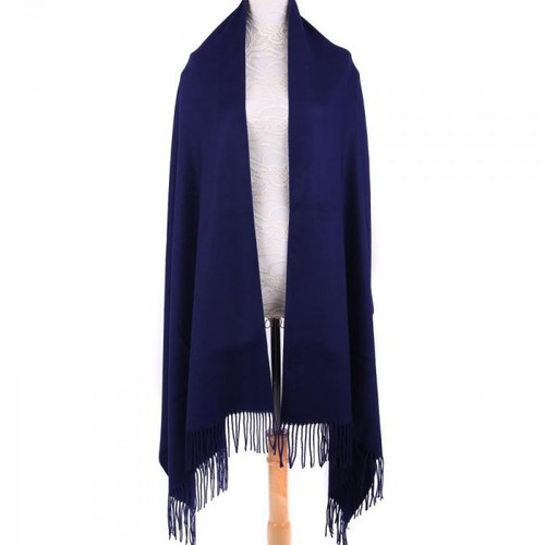 Women Scarf Pashmina Wool Thick Warm Plain Ladies Neck Shawl Head Wrap Scarves - Picture 77 of 83