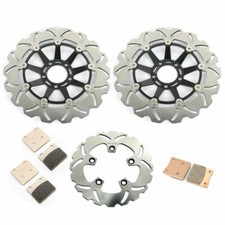 per Suzuki Dischi Freno Posteriori Anteriori Pastiglie GSX-R GSXR 1100 86 87 88