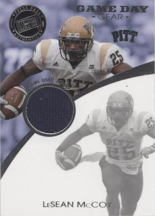 2009 Press Pass Signature Edition LeSean McCoy #GDG-LM - 1 of 2