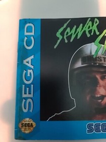 Sewer Shark (Sega CD) NOT FOR RESALE DISC & MANUAL