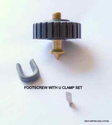Foot Screw Hand wheel for Sokkia B-40 Complete set U clamp