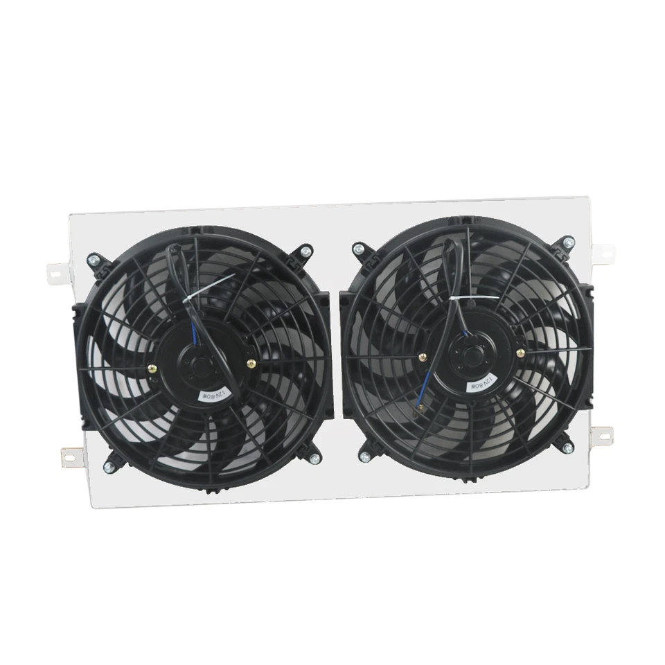 Aluminum Radiator Shroud +Thermo Fan+relay For HQ HJ HX HZ 253 &308 V8 Holden AU - image 4 of 4