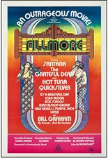Fillmore (20th Century Fox, 1973). Folded, Very Fine/Near Mint. Australian 27x40